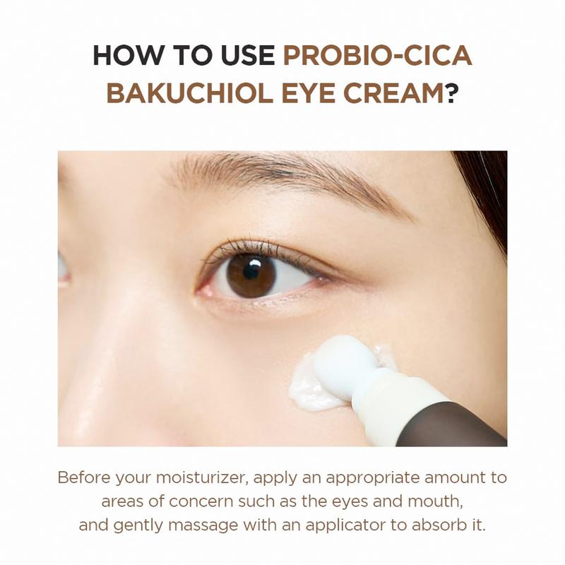 Skin1004 - Madagascar Centella Probio-Cica Bakuchiol Eye Cream 20ml | VEGAN RETINOL FOR PLUMPER, FIRMER UNDER EYES