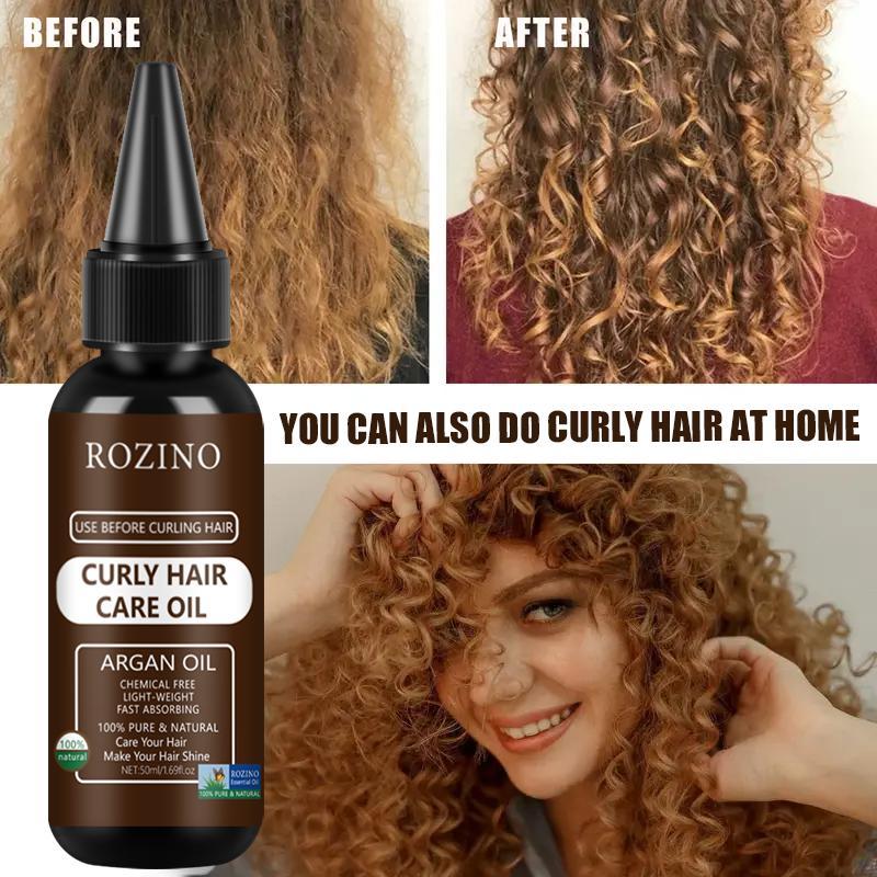 Curly Hair Care Oil, Comfort Organic Moroccan Argan Oils for Haircare, Hair Care & Styling Supplies for Women