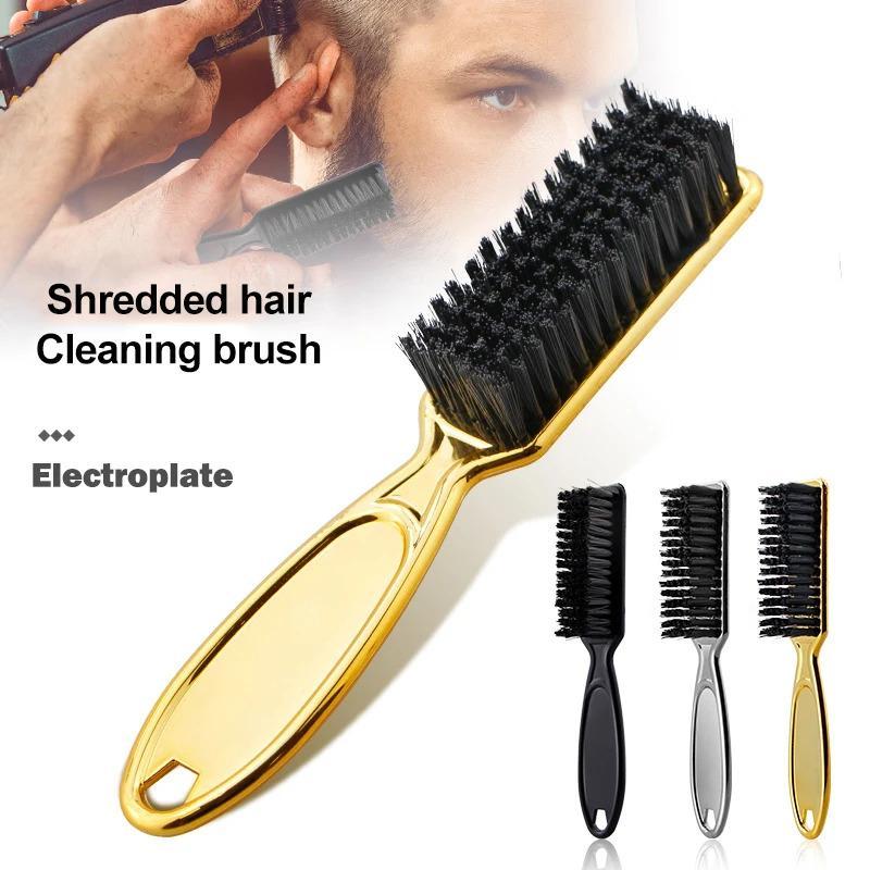 Hair Styling Tool for Men, 1 Count Anti-static Hair Brush, Shredded Hair Cleaning Brush, Professional Hair Styling Tool for Salon & Barber Shop