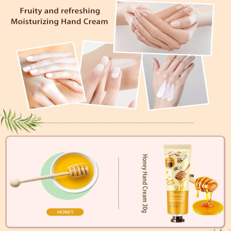 Hand Cream Set, 10pcs set Plant Fragrance Hand Moisturizer, Hydrating Hand Lotion, Anti-cracking Hand Care Product for Women & Men