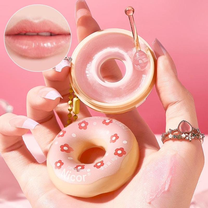 Donut Shaped Moisturizing Lip Mask,  Hydrating Nourishing Lip Care Lip Gel, Lip Moisturizer Patches, Lip Care Product