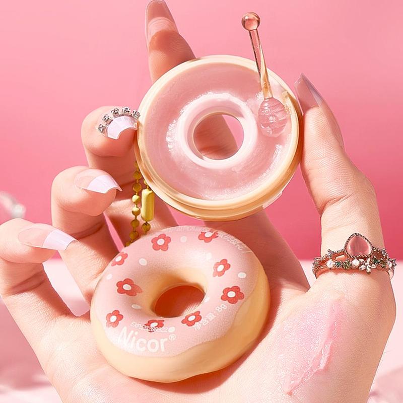 Donut Shaped Moisturizing Lip Mask,  Hydrating Nourishing Lip Care Lip Gel, Lip Moisturizer Patches, Lip Care Product