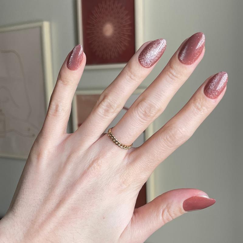 Neutral Velvet - Press-On nails | Medium | Almond