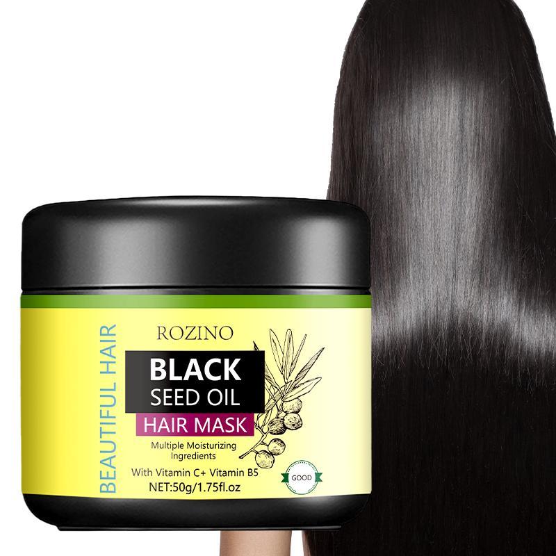 50g Black Seed Oil Hair Mask, 1 Box Moisturizing & Shining Hair Conditioner Hair Care Mask for Women