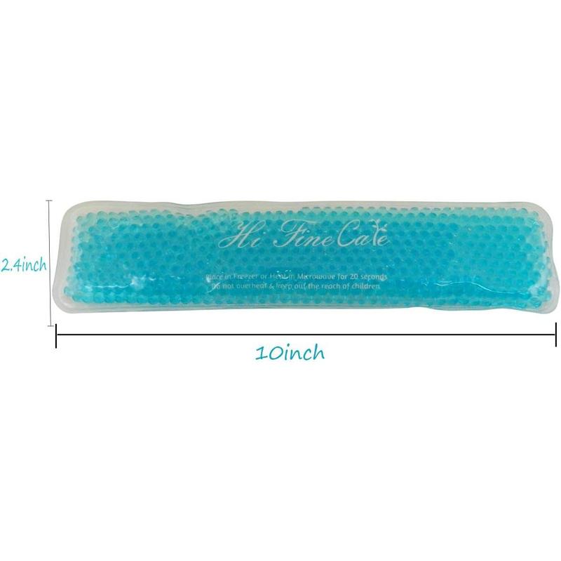 Perineal Cooling Pad, Postpartum Cold Packs Gel Bead Ice Pack Cold Therapy for Women After Pregnancy and Delivery, 2 Ice Pack and 3 Cover (Blue)