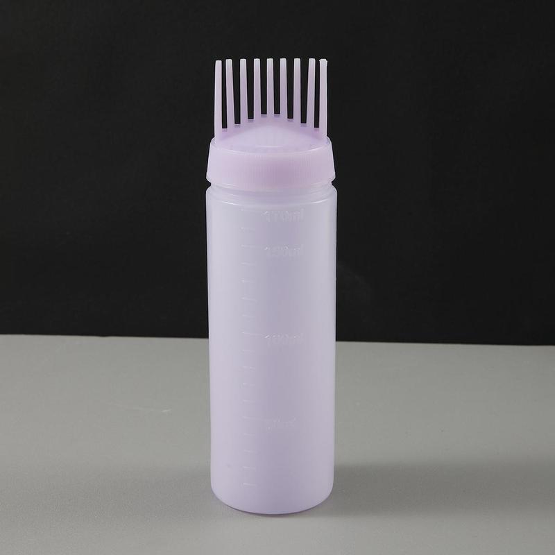 Hair Dye Root Comb Applicator Bottle, Household Hair Dye Auxiliary Brush Bottle, Perm & Dye Hair Oil Applicator, Multi-use Hair Styling Tool Accessories, Christmas Gift