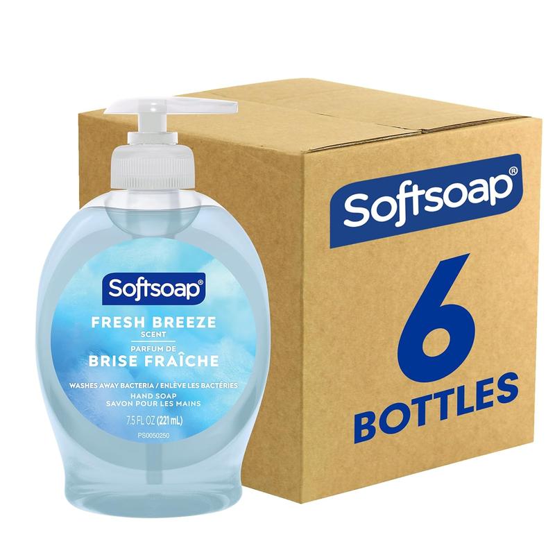 Softsoap Liquid Hand Soap, Fresh Breeze - 7.5 Fl Oz (Pack of 6) no brand