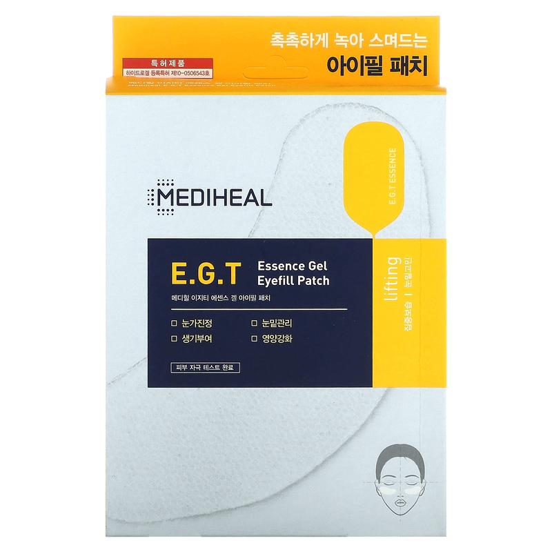 MEDIHEAL E.G.T Essence Gel, Eyefill Patch, 5 Set, (13.5 g)