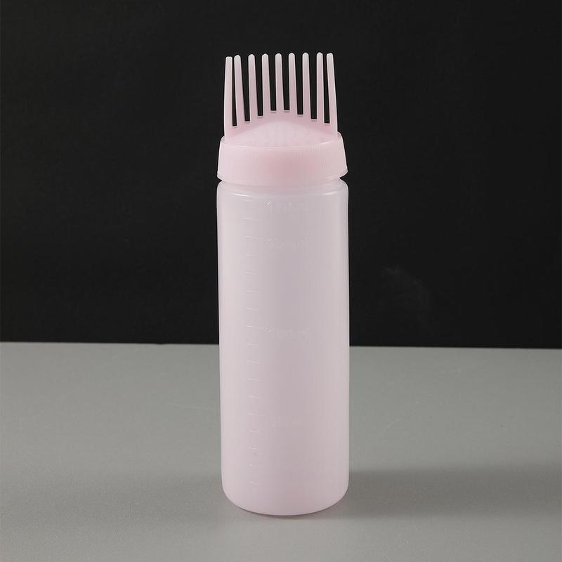 Hair Dye Root Comb Applicator Bottle, Household Hair Dye Auxiliary Brush Bottle, Perm & Dye Hair Oil Applicator, Multi-use Hair Styling Tool Accessories, Christmas Gift