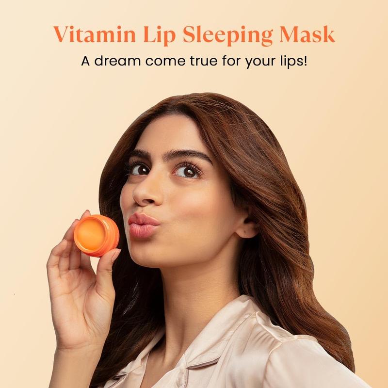 Vitamin C Lip Sleeping Mask for Soft and Smooth Lips Hyaluronic Skincare