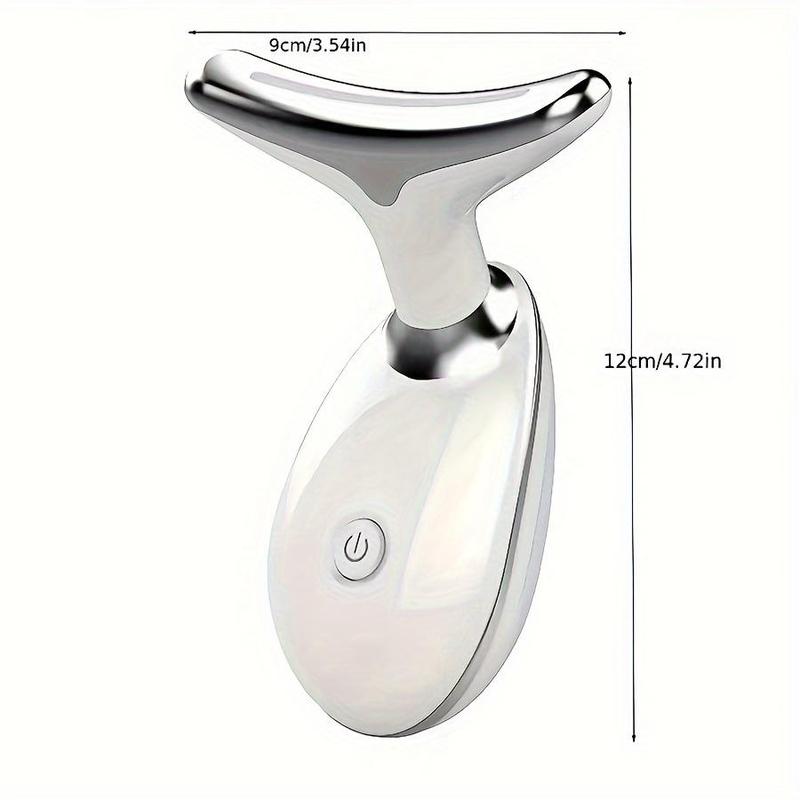 Daily Comfort Facial Neck Beauty Instrument with Three Adjustment, Deep Cleansing LED Facial Care Machine for Tightening and Lifting Face Neck Wrinkle for Women, Cruel Summer, Cosmetic Gift, Halloween & Christmas Gift