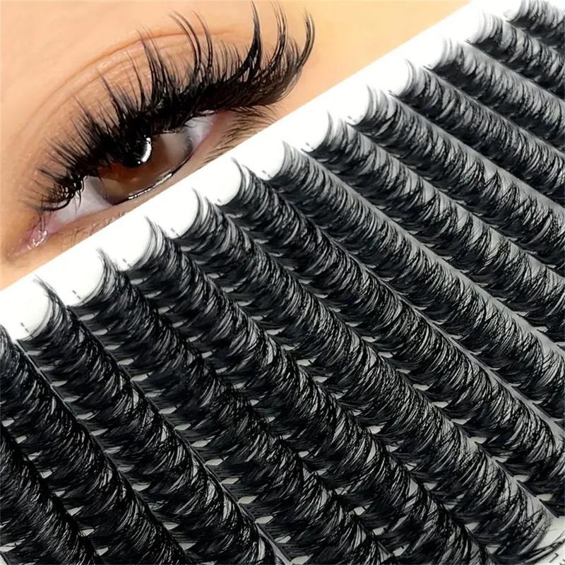 Mixed Length Individual False Eyelashes, 280pcs Box Natural Curl Eye Makeup Strip Lashes, Full Volume Eyelash for Lashes Extensions, False Eyelashes for Women and Girls Eye Makeup Enhancement, Christmas Gift