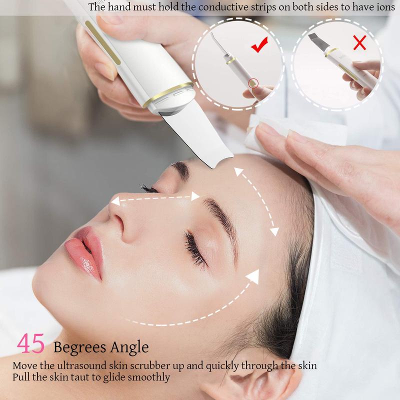 Blackhead Care Tool, 4 Modes Facial Pore Cleaner, Facial Deep Cleansing Tool, Personal Care Appliances for Women & Men