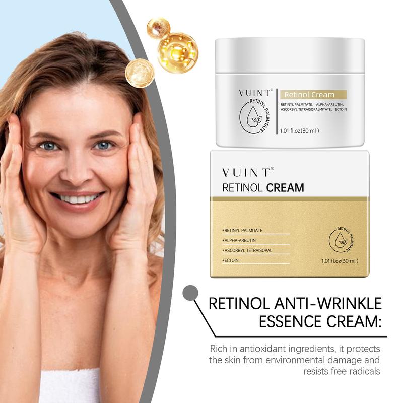 VUINT-Retinol Cream for Face Cream Fast Deep Cellular Absorption Day or Night Cream for Firming T2 Moisturizers Skincare