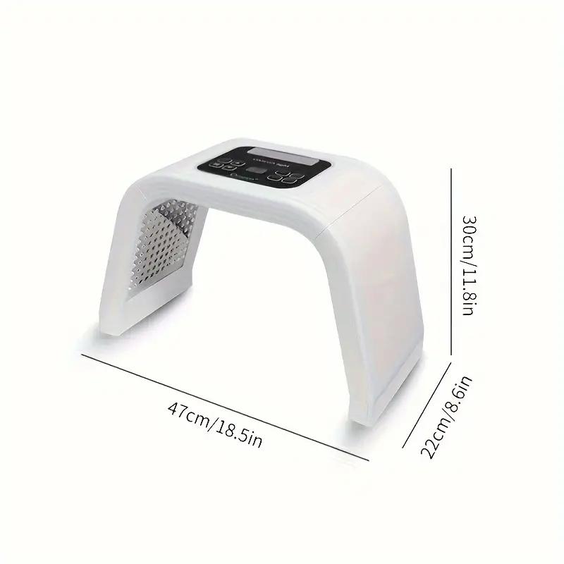 Folding Colorful Light LED Mask Instrument, Facial Care Machine, Home Skin Care Device, Gifts For Women Comfort