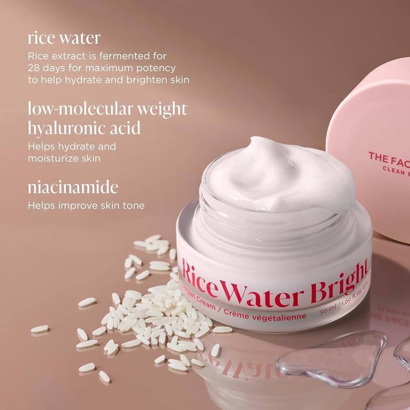 Rice Water Bright Travel Kit - 4-Piece Set for Moisturizing and Cleansing Cleanser Moisture