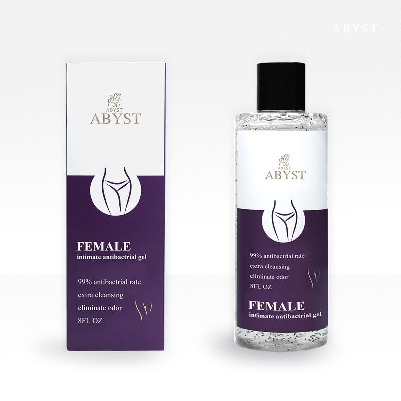 ABYST Anti-bacterial Cleansing Body Wash Refresh Deodorant and Intimate Area Hygiene Odor Blocking Scented Shower Gel Comfort Cleanser Soap Body Care Skin Repair