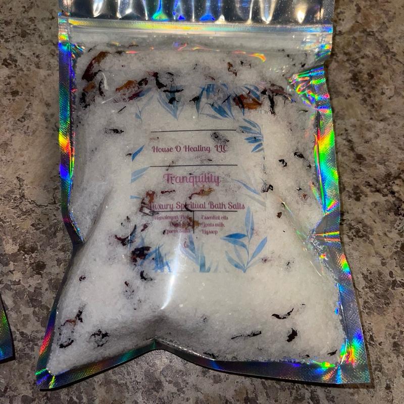 TRANQUILITY Luxury Spiritual Bath Salts