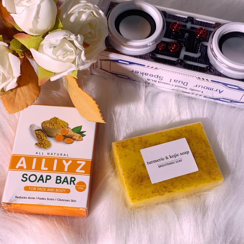 Turmeric Kojic Acid Soap and Retinol for Face and Body