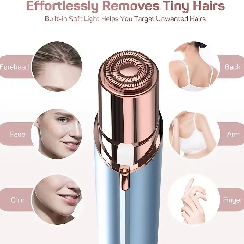 Electric Hair Removal Tool, Portable Rechargeable Hair Removal Machine, Facial Hair Shaver, Personal Care Appliances for Women, Christmas Gift