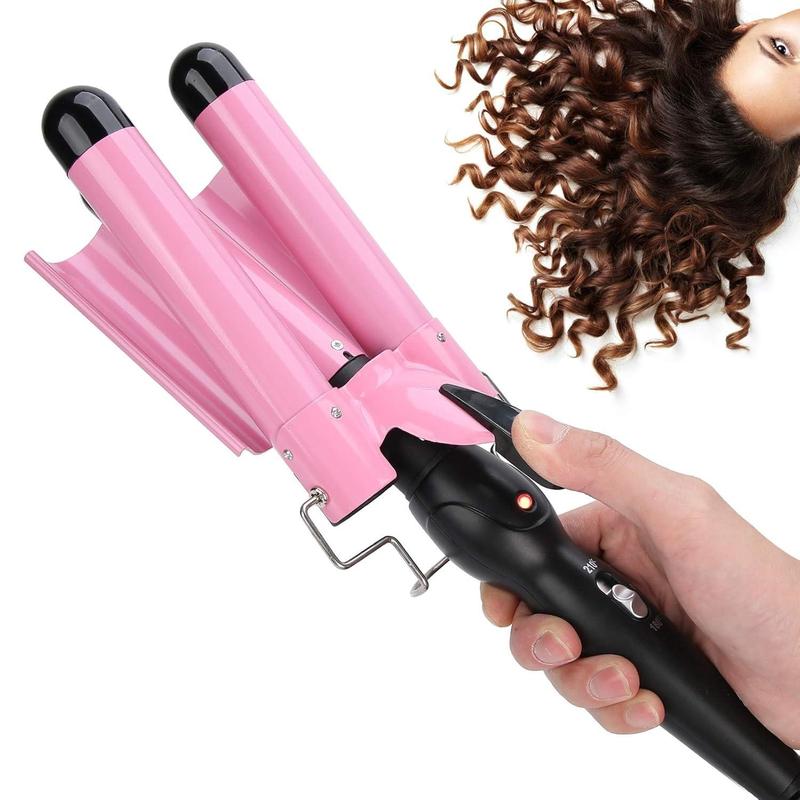 3-barrel Electric Hair Curler, 1 Box Fast Heated Hair Curler, Hair Curls Iron, Hair Curling Iron for Fall, Professional Hair Styling Tool for Women, Efficient Hair Styling Tools, Ideal Gift for Christmas, Winter Gift, Birthday Gifts