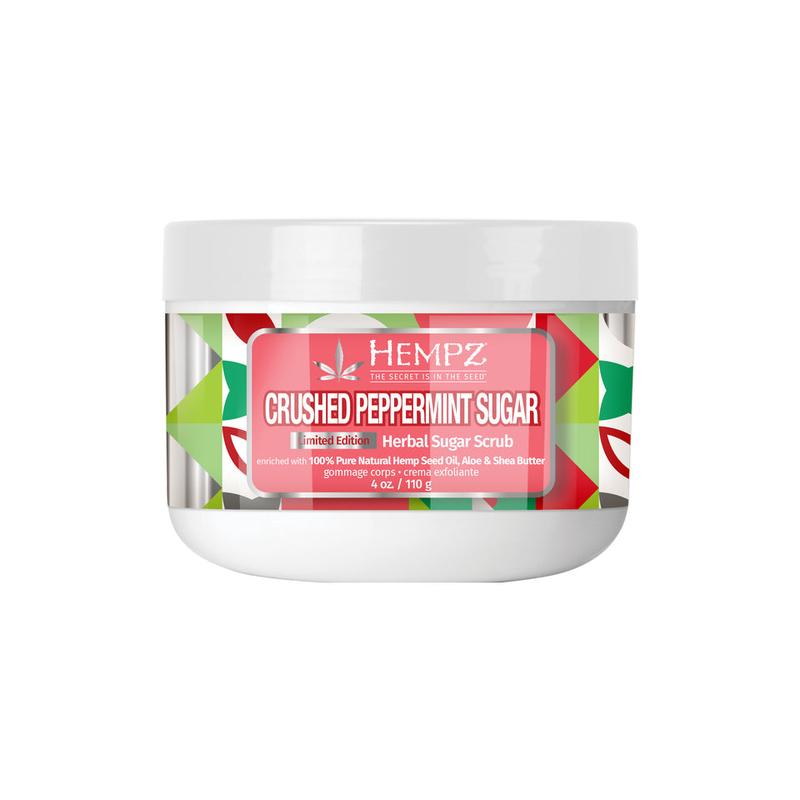 Crushed Peppermint Sugar Herbal Body Sugar Scrub