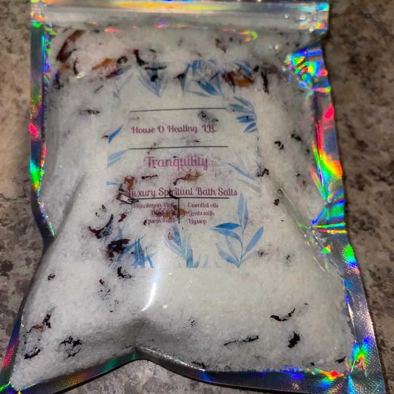 TRANQUILITY Luxury Spiritual Bath Salts