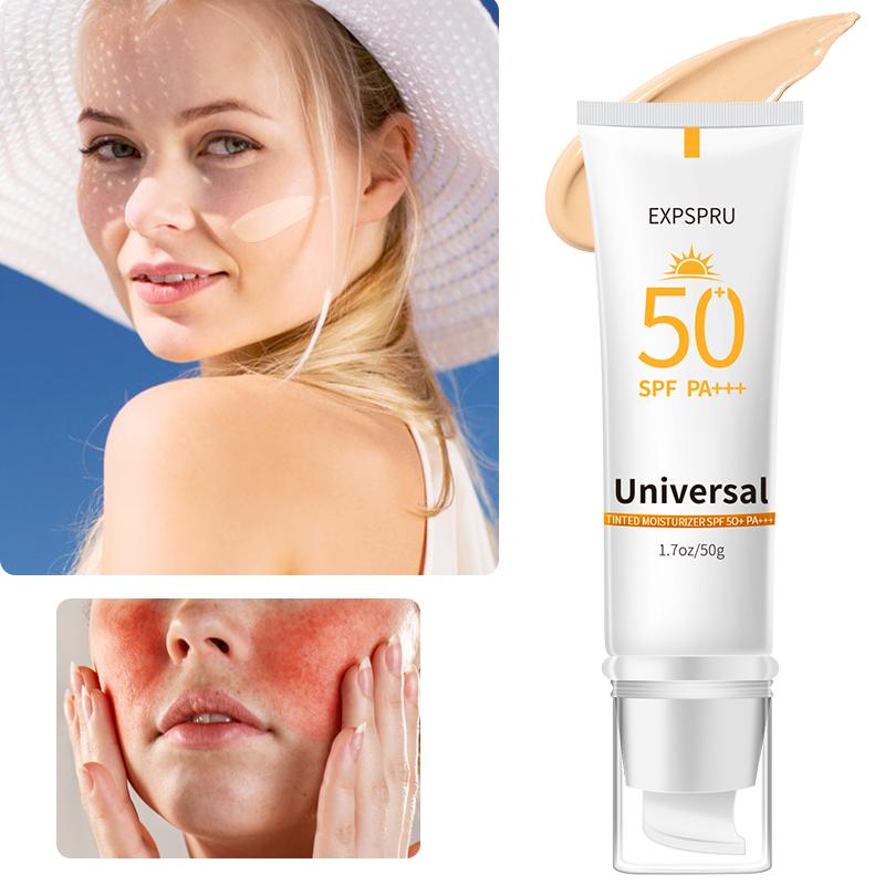 sunscreen to prevent sunburn and tanning SPF 50+ PA+++