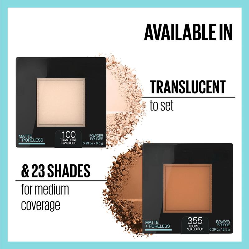 This natural beige pressed setting powder comes in a portable design and can easily control oil and set makeup, leaving a long-lasting, fresh look. It is a must-have for natural beauty.  Matte Cosmetic