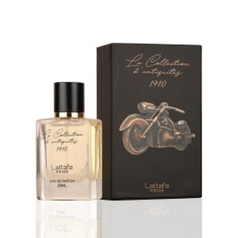 Lattafa La Collection D’Antiquity Bike 1910 20ML )0.68 Oz) EDP - Unisex Pocket Fragrance For On The Go Use! Long Lasting Fragrance With Notes of Apple