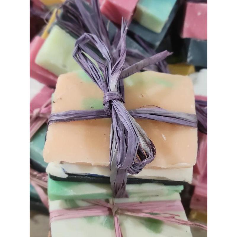 Organic Goat Milk Soap Sample Pack - Handmade, Paraben-Free, Moisturizing Soap for Dry Skin, Eczema & Sensitive Skin