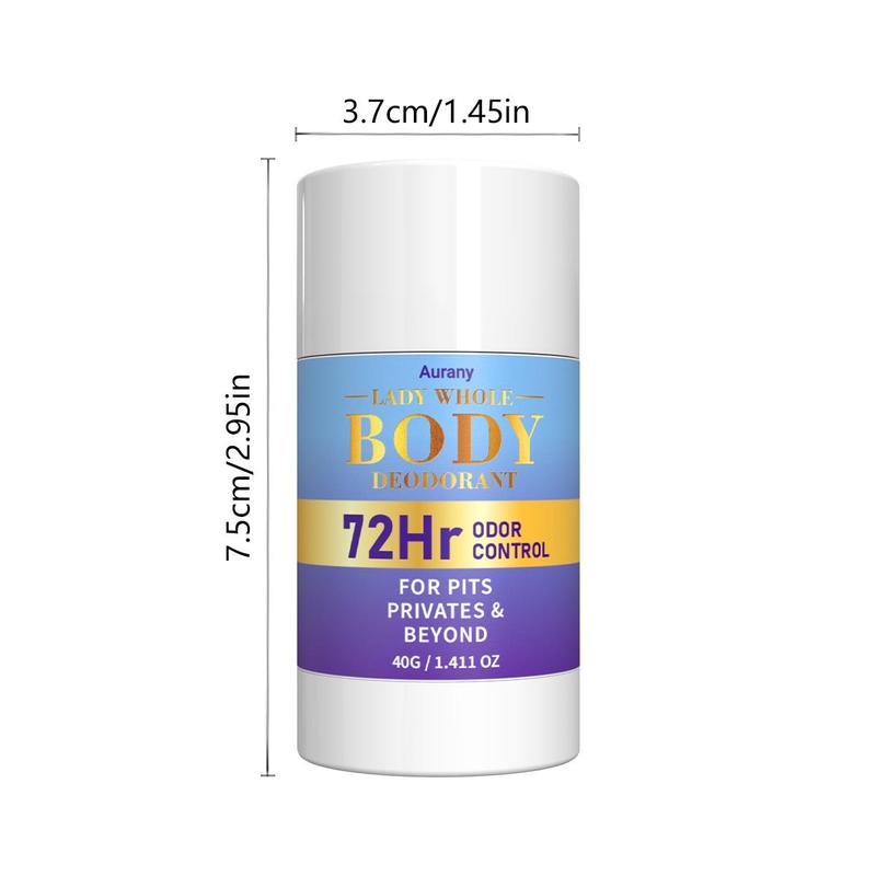 40g Underarm Body Deodorant Lotion, Long-lasting Freshness & Odor Control Body Cream, Hydrating & Soothing Formula Body Care Product for Women