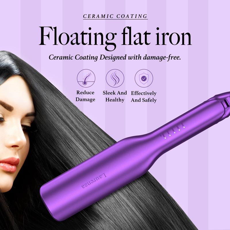 2-in-1 Hair Straightener & Curler, 8.5