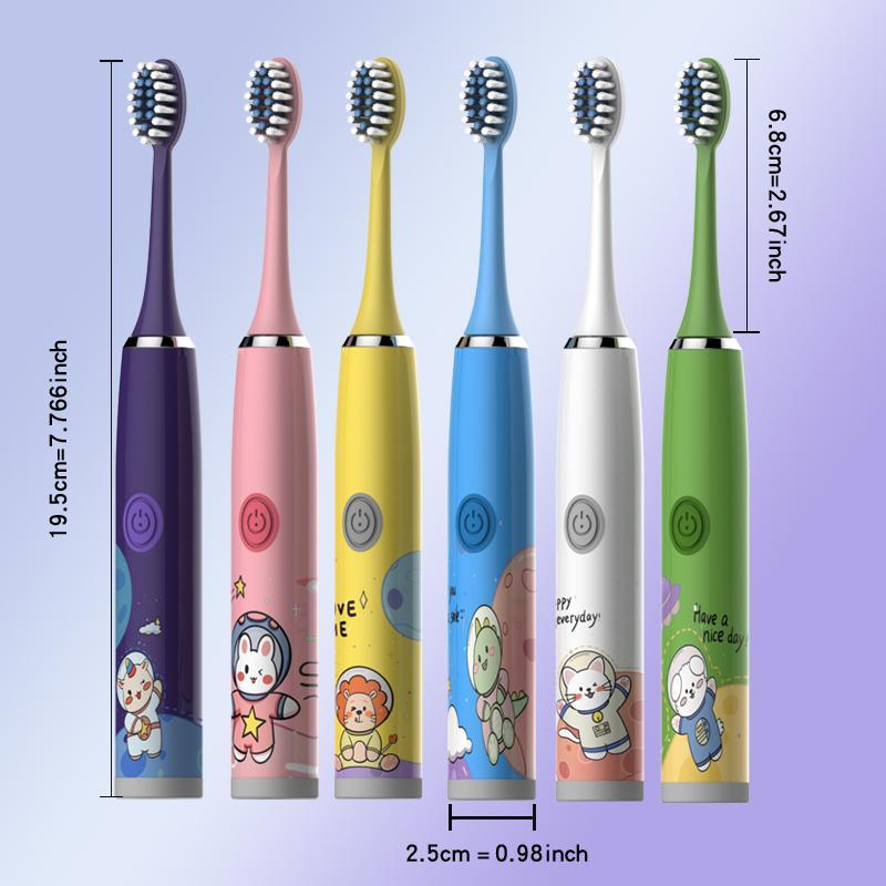 Electric Toothbrush With 11pcs Brush Heads, Gums Protecting Motor Toothbrush With Soft Bristles, Intelligent Deep Cleaning Toothbrushes