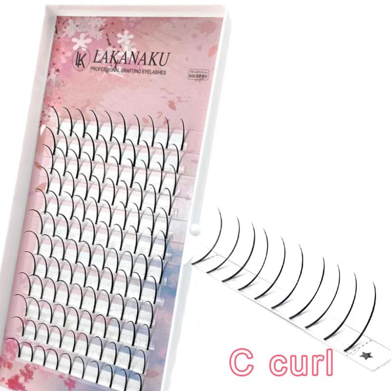 Lakanaku Spikes Lash Extensions Wispy Eyelashes, 1 Box Premade Volume Eyelash Cat Eye Lashes, Lash Clusters, Eyelash Extensions Kit, Christmas Gift