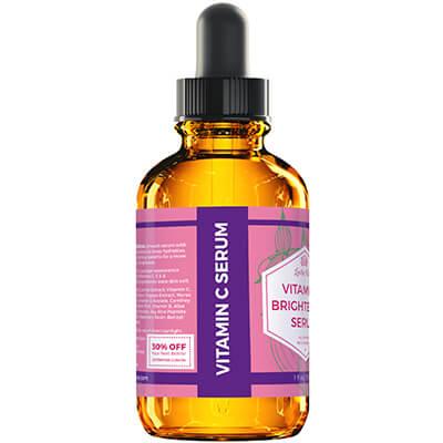 Leven Rose Vitamin C Serum 1oz – Lightweight Daily Skincare for Smooth, Hydrated Skin! Brighten Dark Spots, Boost Collagen, Comfort & Skin Repair