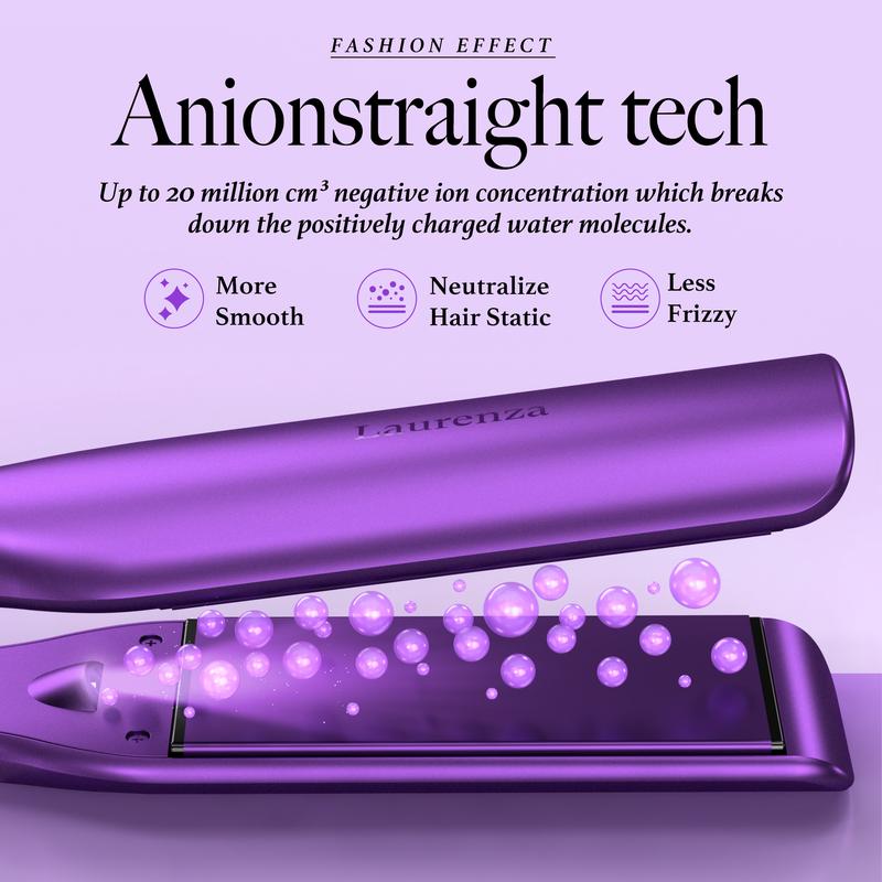 2-in-1 Hair Straightener & Curler, 8.5