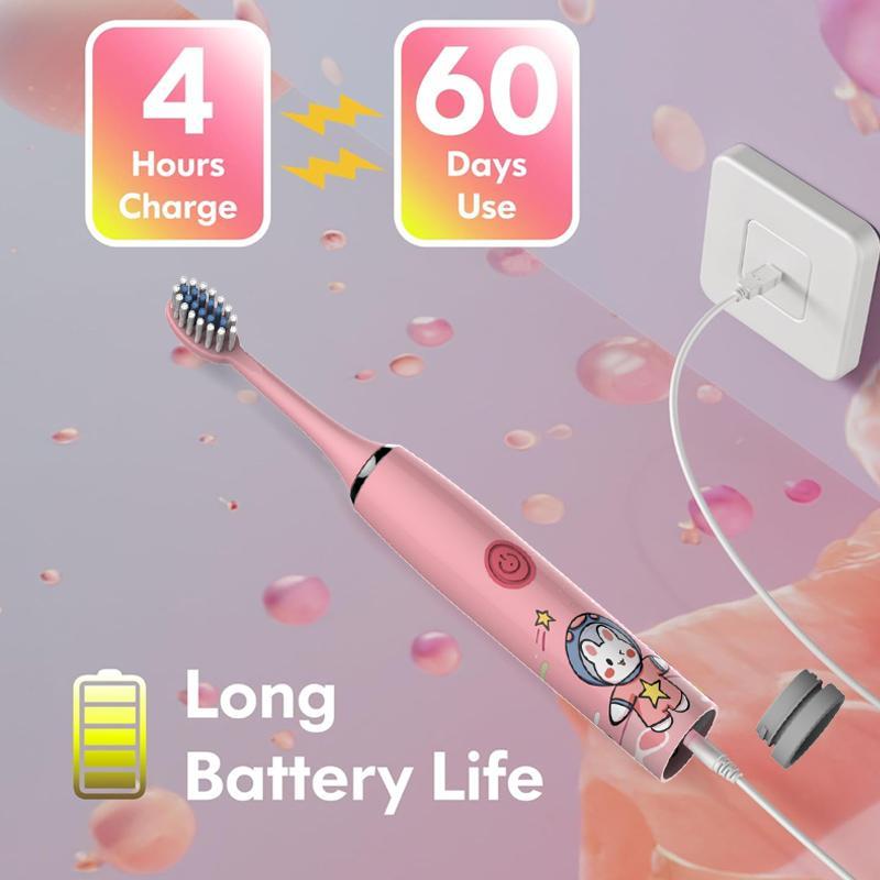 Electric Toothbrush With 11pcs Brush Heads, Gums Protecting Motor Toothbrush With Soft Bristles, Intelligent Deep Cleaning Toothbrushes