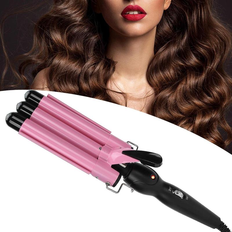 3-barrel Electric Hair Curler, 1 Box Fast Heated Hair Curler, Hair Curls Iron, Hair Curling Iron for Fall, Professional Hair Styling Tool for Women, Efficient Hair Styling Tools, Ideal Gift for Christmas, Winter Gift, Birthday Gifts