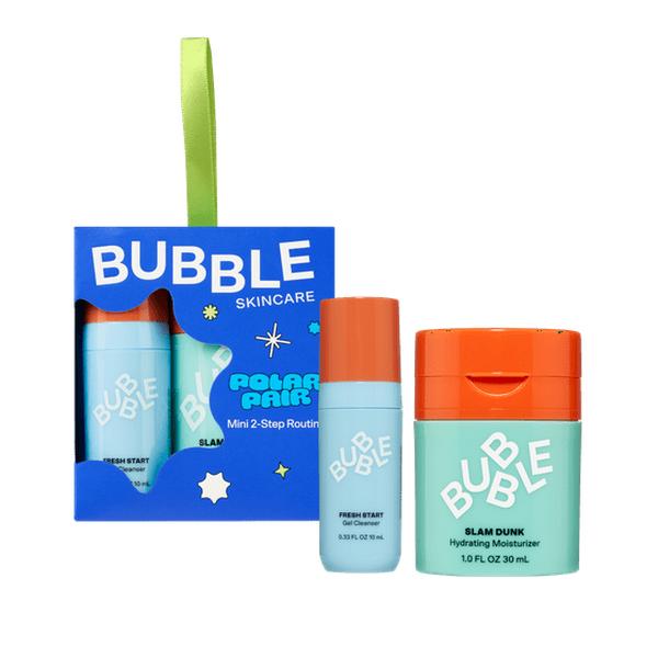 Bubble Polar Pair Holiday Gift Set, 2-Piece Bundle with Fresh Start (10ml) and Slam Dunk (10ml), Suitable for All Skin Types