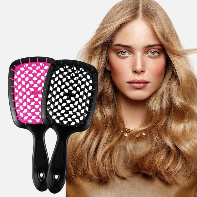 Detangling Hair Brush,Detangling Brush for Curly, Wet and Dry Hair, Easily Removes Tangles,Ideal for Curly Hair, Enhances Shine & Smoothness