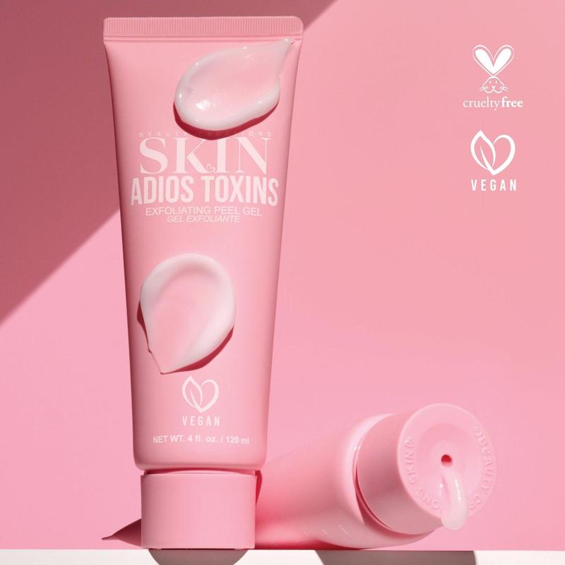 Beauty Creations Adios Toxins Exfoliating Peel Gel - AHA & BHA Acids, Vegan & Cruelty Free - Skincare