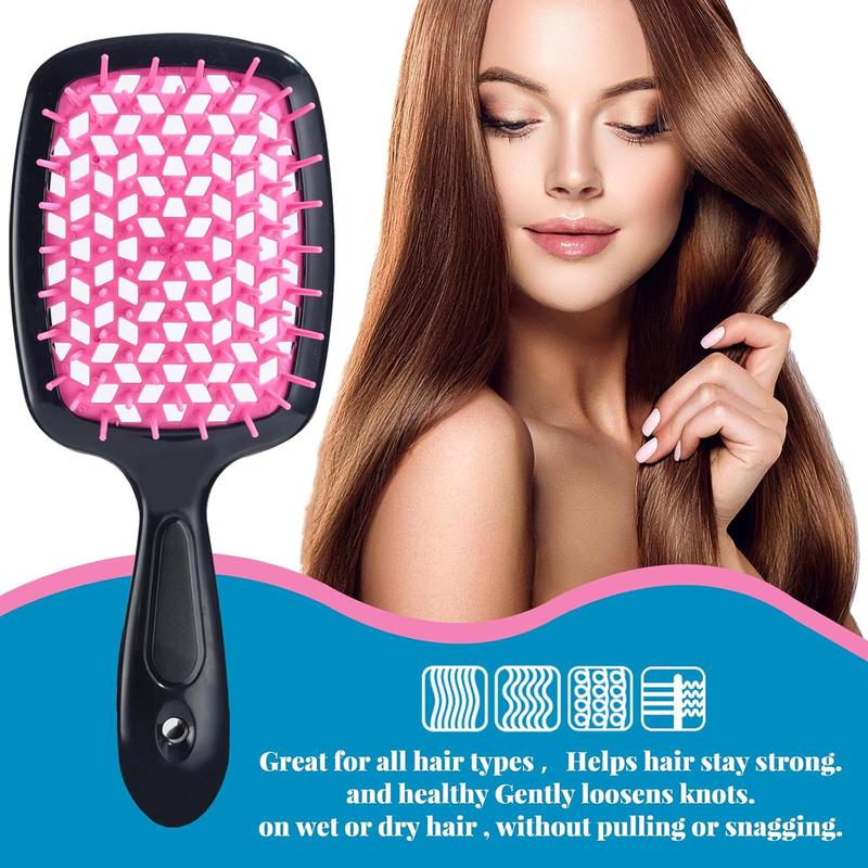 Detangling Hair Brush,Detangling Brush for Curly, Wet and Dry Hair, Easily Removes Tangles,Ideal for Curly Hair, Enhances Shine & Smoothness