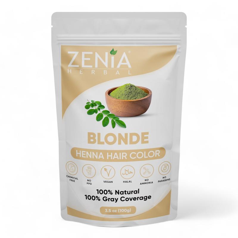 Zenia All Natural Henna Based Hair Color Powder Hair Dye