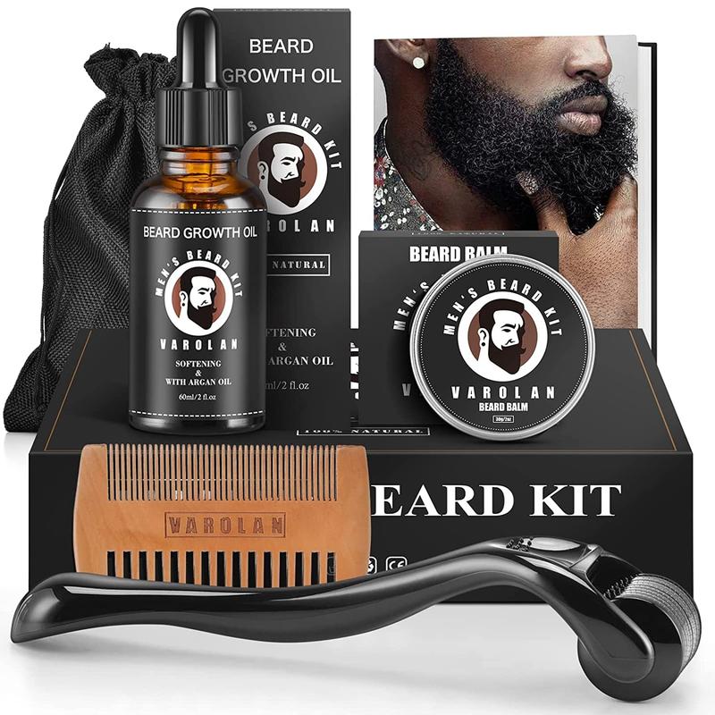 Birthday Gifts for Men, Mens Gifts, Unique Beard Care Kit for Men Best Friends Male Dad Brother Husband Fiance Him Boyfriend Coworker