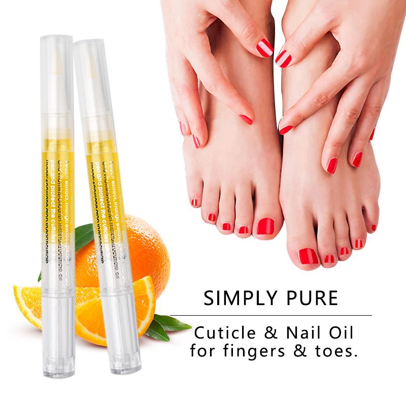 Cosmetic Radiant Nail Growth Oil Cuticle Revitalized Oil Pen for Nail Moisture,Growth,Strength and Brightening,Remedy for Damaged Skin,Brittle Peeling Thin Nails,15 gram,Orange,Intensive Nourishing Nail Care Repair Nail Art nail growth