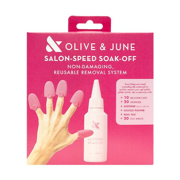 Salon-Speed Soak-Off Kit - remove gel nail polish