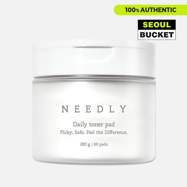 [NEEDLY] | Exfoliating Facial Pads with BHA & PHA | Daily Toner Pad | for Pore Tightening korean moisturizing facial pad