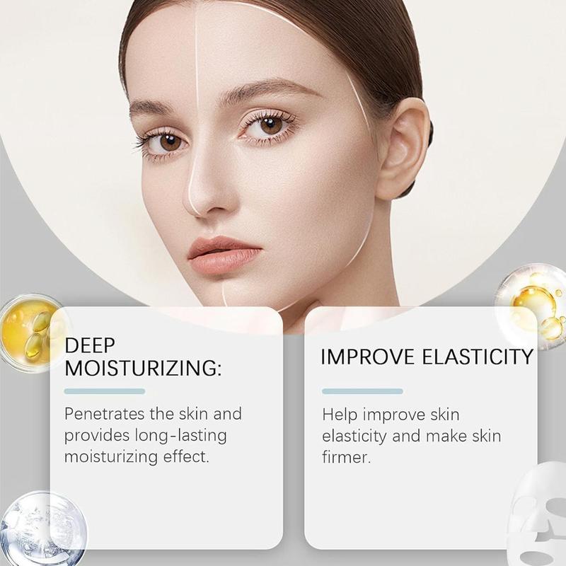 [90% People Choose] Bio-Collagen Overnight Face Mask, Korean Glass Skin Face Masks Skincare, Bio Collagen Face Mask Overnight, Hydrating Overnight Hydrogel Mask, Anti Wrinkle Mask Pore Minimizing