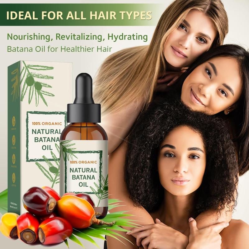 Raw Batana Oil for Hair Growth from Honduras, Dr. Sebi Hair Oil 100% Natural and Pure